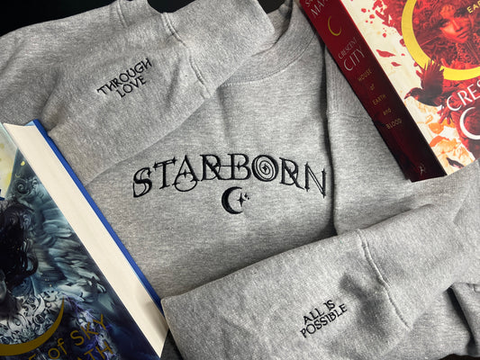 Crescent City Starborn Bryce Quinlan Embroidered Sweatshirt